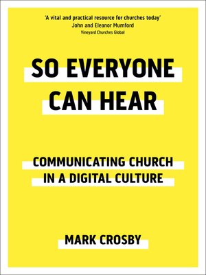 cover image of So Everyone Can Hear